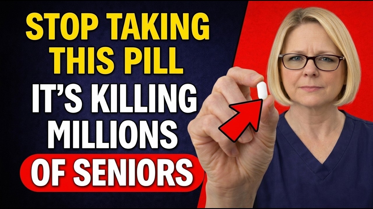 Cardiologist Warns: 5 Common Pills That Raise Heart Attack and Stroke Risk After 60