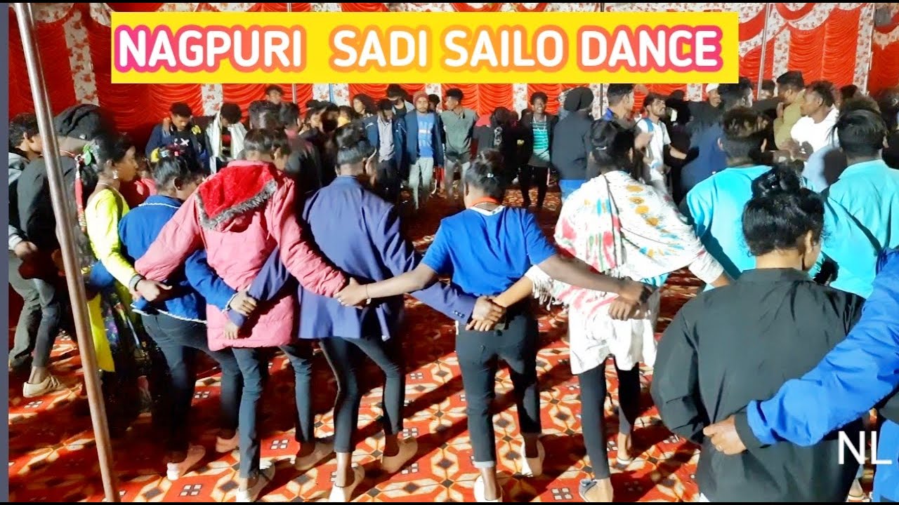 SADI SAILO DANCE || NEW NAGPURI CHAIN DANCE||nagpuri sadri sailo dance video ||dj nagpuri song