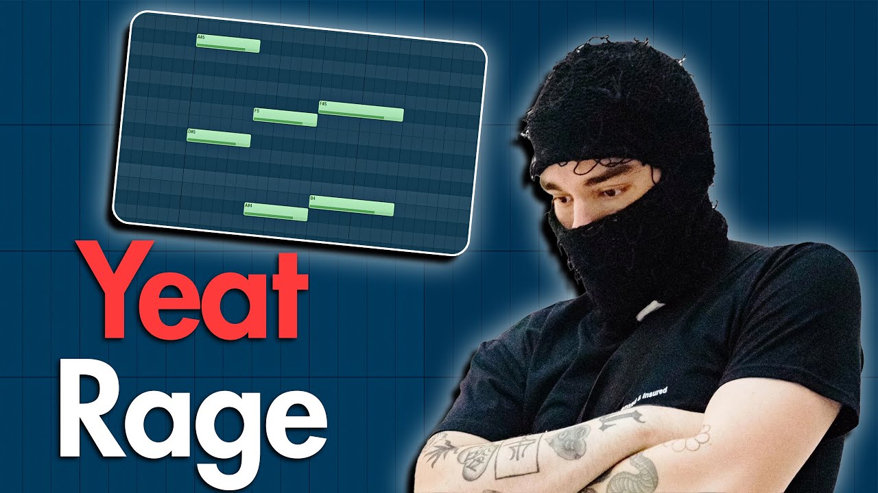 How to make melodies for Yeat/ Rage beats on FL Studio! (FL Studio Tutorial)
