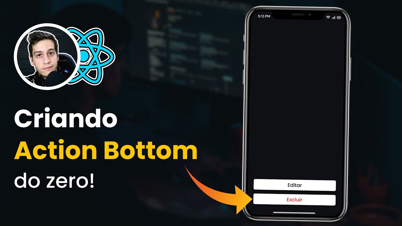 Criando Modal com menu no React Native 👌🔥
