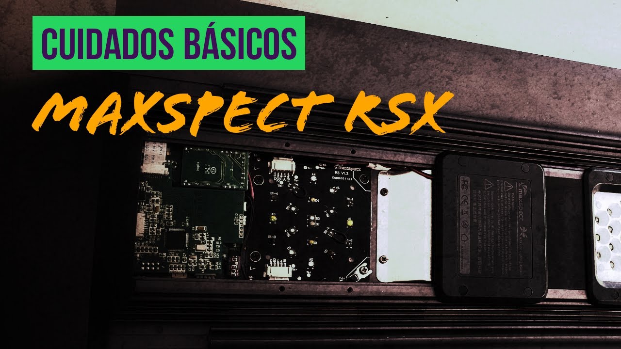 Cuidados Básicos - Maxspect RSX