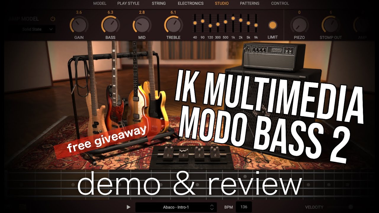 IK Multimedia | MODO Bass 2 | Демо и обзор