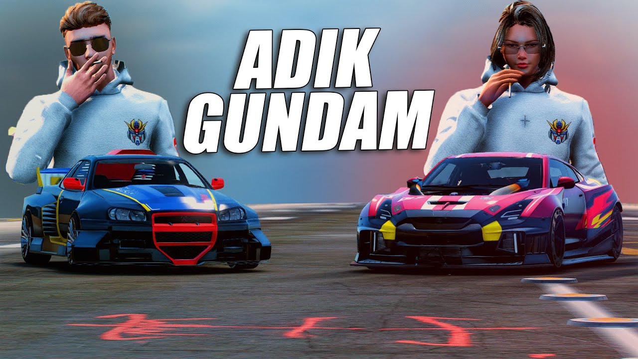 SEKARANG AKU MENJADI ADIK JARWO! REAL GUNDAM  DARI SIFU GUNDAM! - GTA V ROLEPLAY