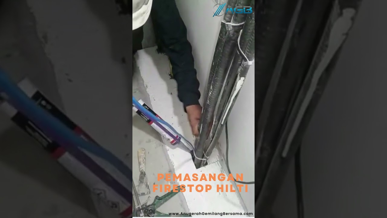 Pemasangan Firestop Hilti