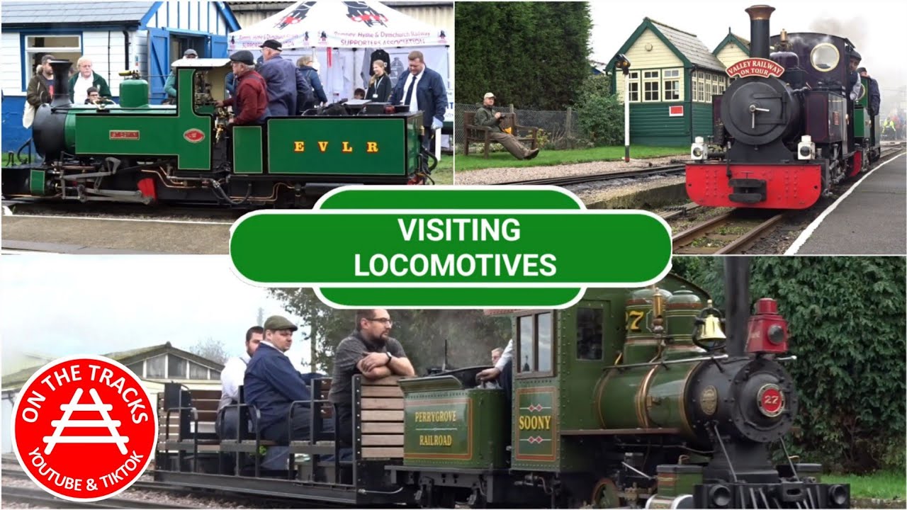 PERRYGROVE & EVESHAM VALE RAILWAYS VISIT ROMNEY HYTHE AND DYMCHURCH RAILWAY | AUTUMN GALA 26.10.24