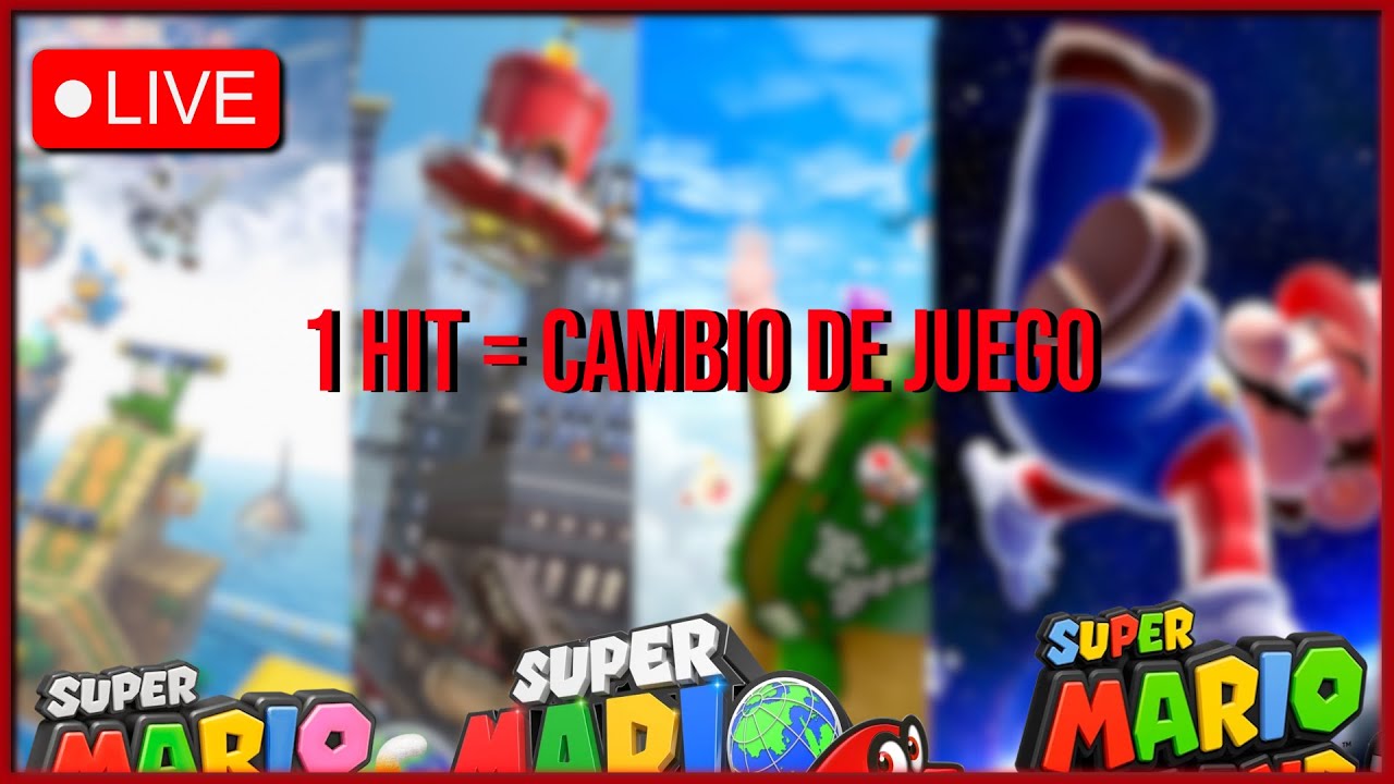🔴 SI ME DAN UN HIT CAMBIO DE JUEGO DE MARIO - 2
