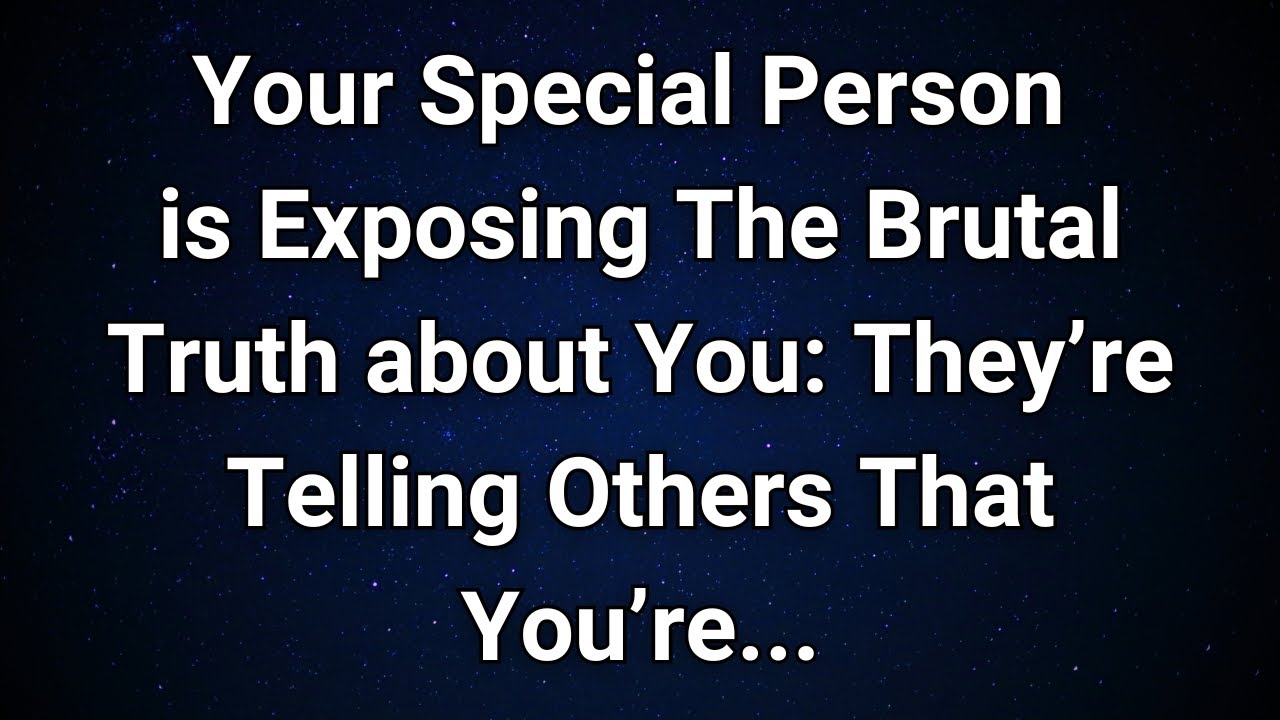Angels say The Hidden Truth About Your Special Someone...|  Angel Message