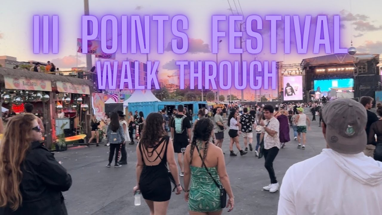 III Points Music Festival WALK THROUGH