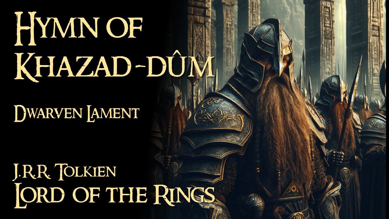 Dwarven Hymn of Khazad-dûm | Epic Tolkien-Inspired Orchestral Song