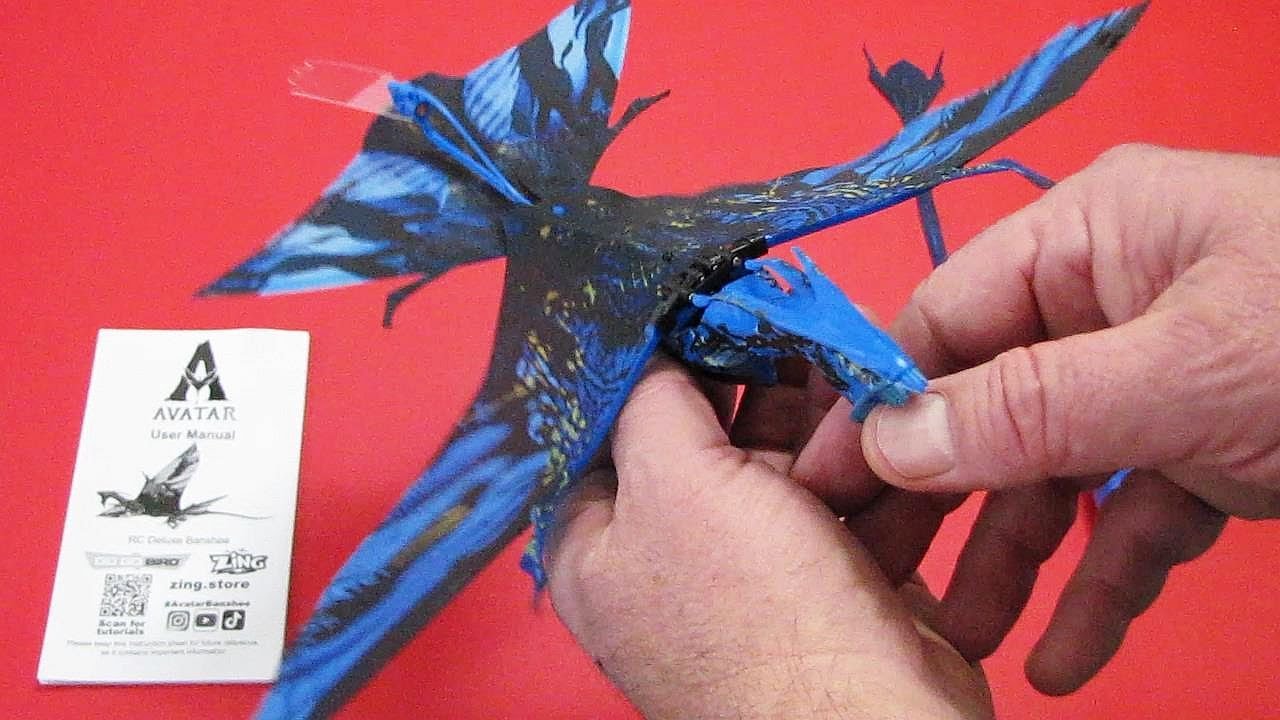 Avatar2 Na'vi Banshee Deluxe Ornithopter Flight Test Review