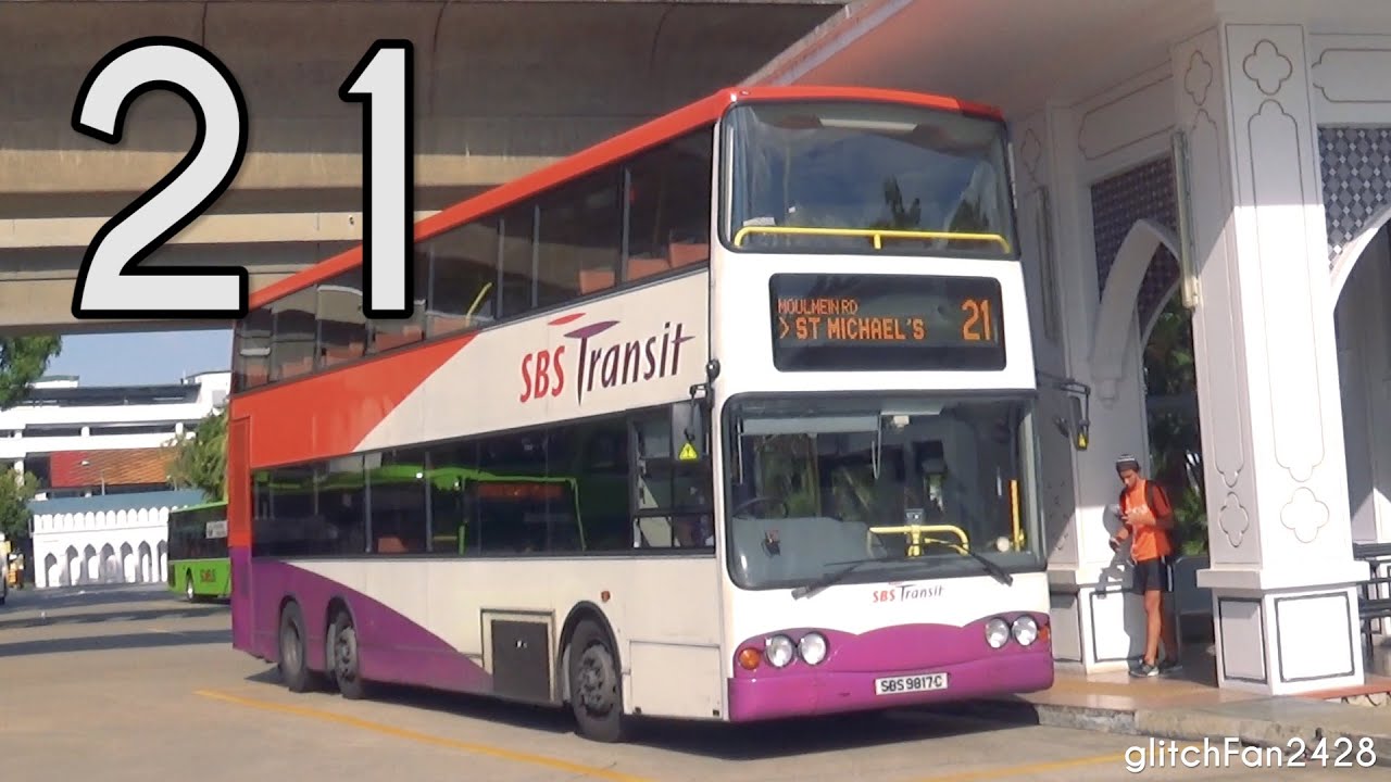 [SBST] (Retired) SBS9817C on Service 21 - Volvo B10TL Super Olympian Volgren
