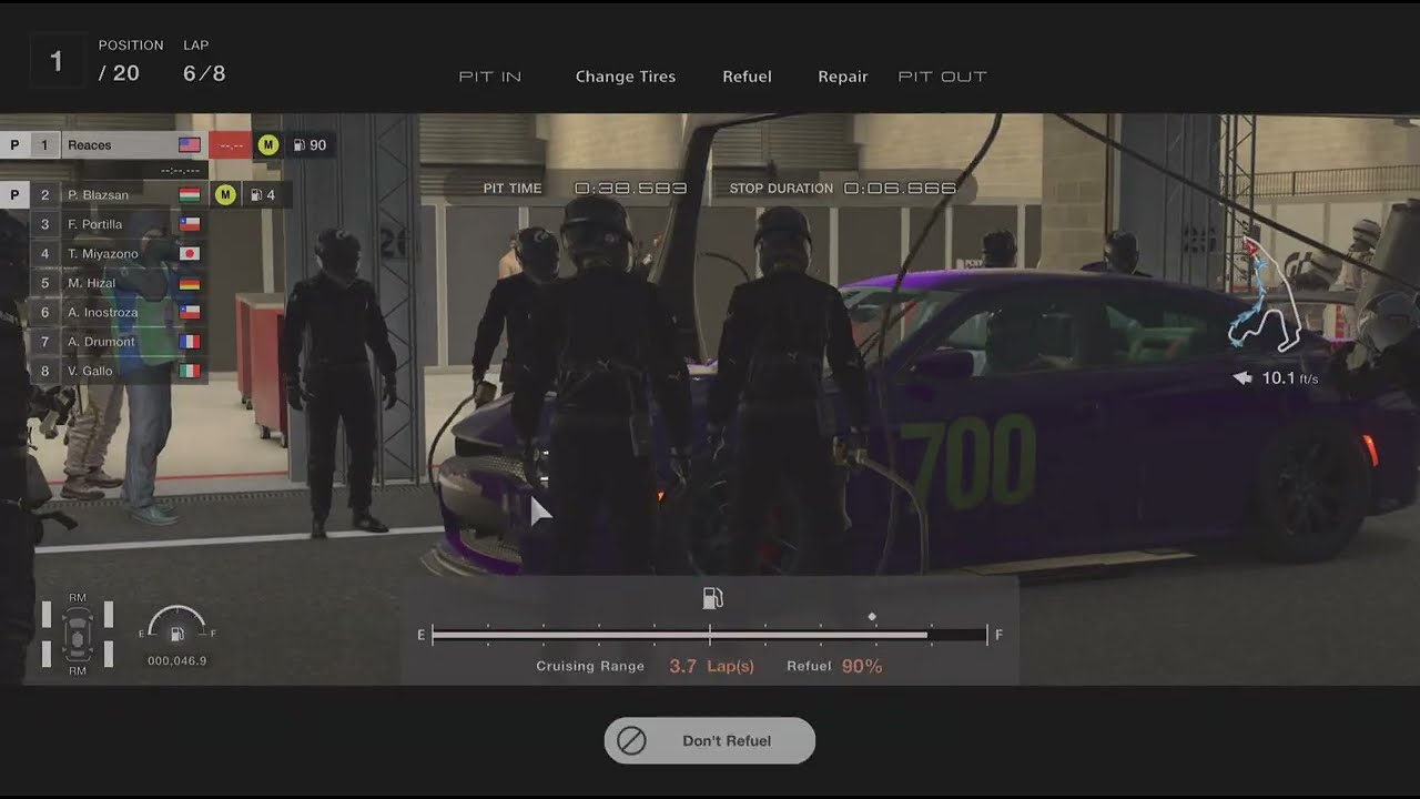 Fridays fastest race