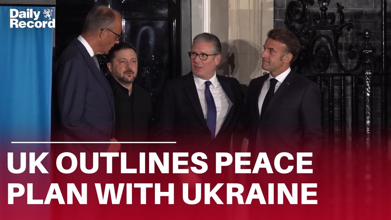 Britain outlines peace plan as Volodymyr Zelensky says Ukraine 'WILL NOT SLOWLY DIE'