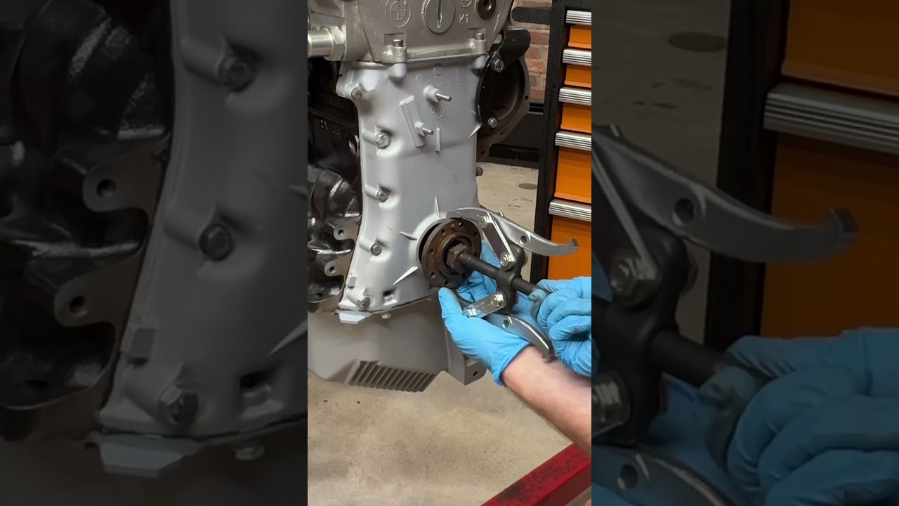 BMW E34 M5 Front hub Removal #bmw #tools #cars #automotive #restoration