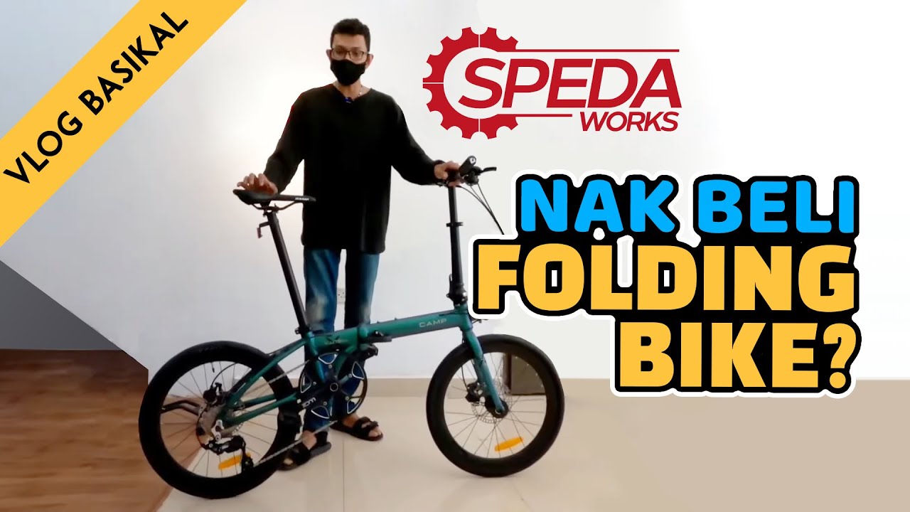 BELI FOLDING BIKE? AKU TEST DRIVE KAT KEDAI BASIKAL SPEDAWORKS PUCHONG