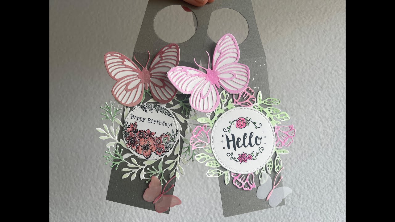 1  YouTube Video! *Watch me craft* Actionpapier und Stanzen
