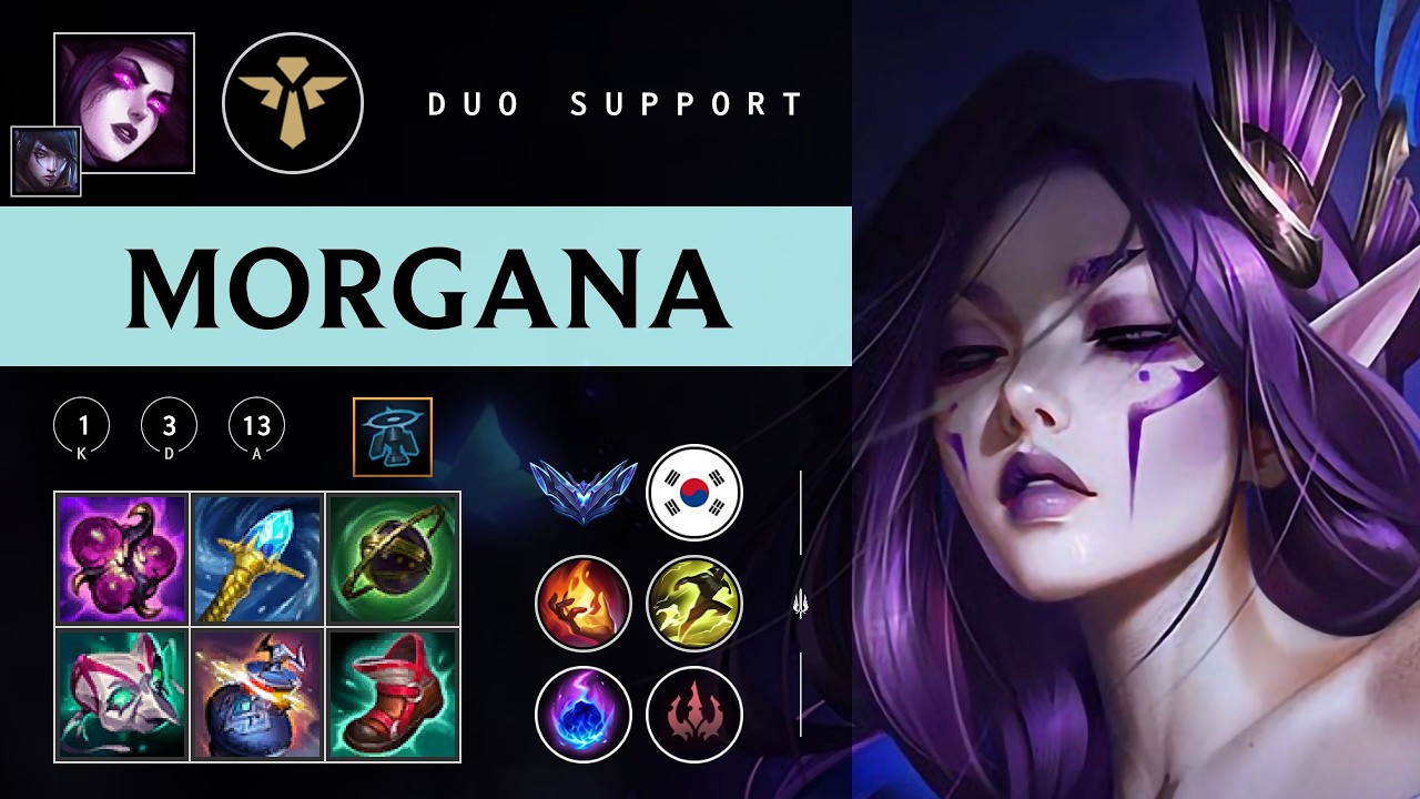 Morgana Support vs Braum - KR Diamond Patch 26.03