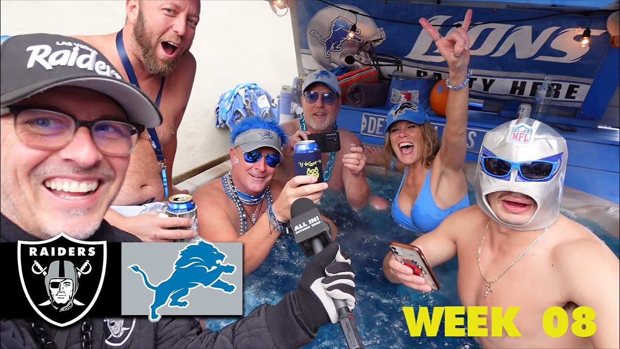 2023-24 NFL Week 8: Las Vegas Raiders at Detroit Lions - S2:E13