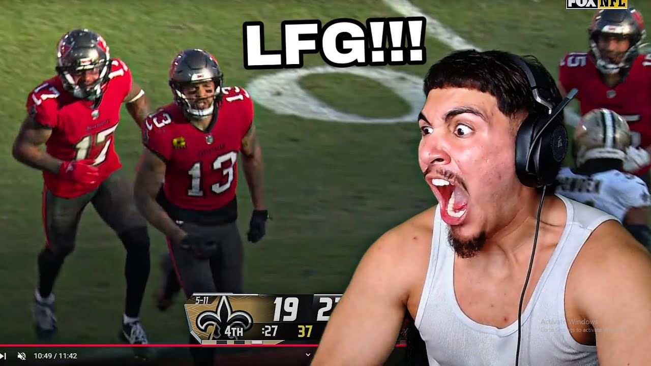 Mike Evans Ties JERRY RICE!!! Saints vs. Buccaneers | 2024 Week 18 Game Highlights