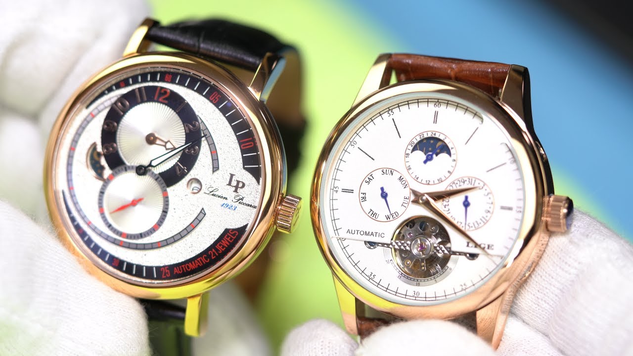 RESEñA LIGE MOON PHASE 2021.RELOJ AUTOMATICO.RELOJ DE VESTIR.CARACTERISTICAS.RELOJES CHINOS.UMBOXING