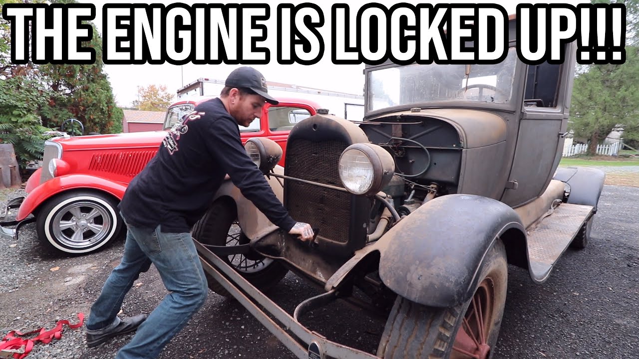 Can We Get The Engine To Break Free?? - 1928 Ford Model AA Truck