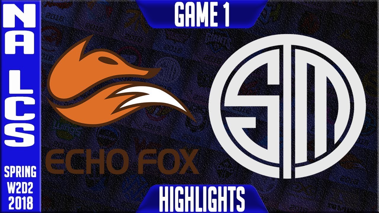 FOX vs TSM Highlights | NALCS Spring 2018 S8 W2D2 | Echo Fox vs Team Solomid Highllights