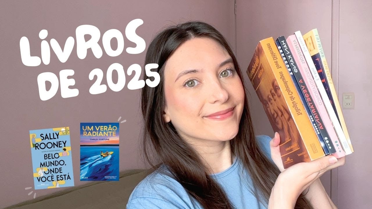 Livros lidos e favoritos de 2025 📚