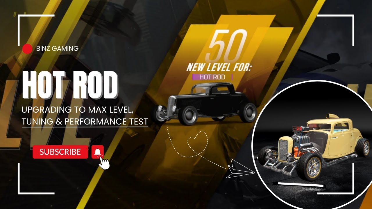 HOT ROD-Upgrading To Max Level, Tuning & Performance Test..Spending DZO For Tuning in Drive Zone