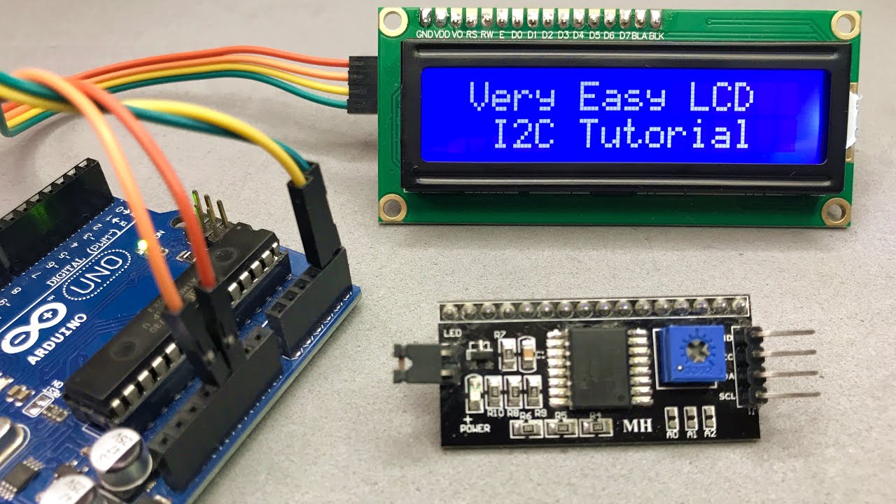 Как использовать I2C LCD с Arduino | Очень простое руководство по I2C для Arduino LCD | Руководст...