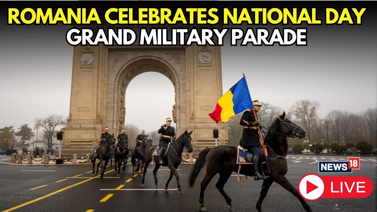 LIVE | Grand Military Parade in Bucharest! Romania Celebrates National Day in Full Glory | N18G