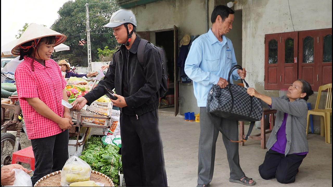 Huyen meets Thomas again - Mr. Dai decided to leave because of his wife's stubbornness.