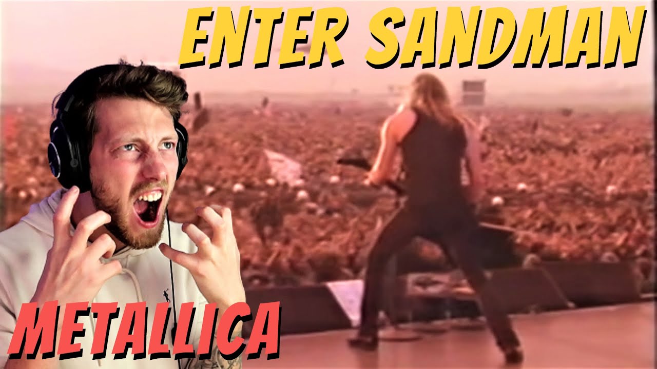 METALLICA - Enter Sandman (LIVE MOSCOW 1991) [REACTION]