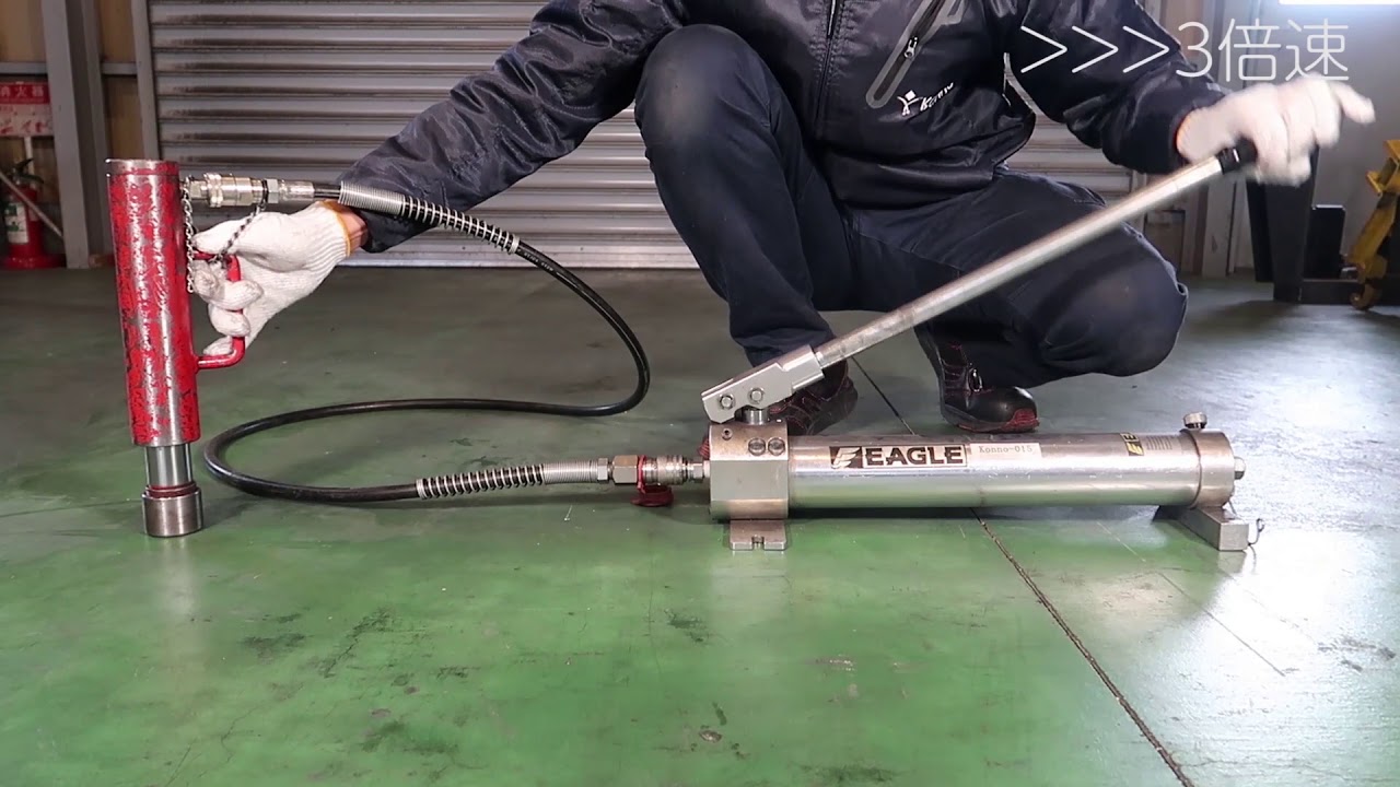 【製品知識】シリンダジャッキのエア抜き
