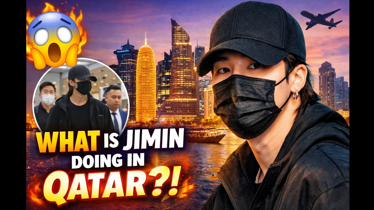 🔥 ARMY in an Uproar! Park Jimin Suddenly Appears in Qatar Without Other BTS Members 😱