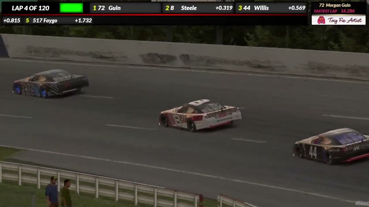 Серия гонок Trackside Super Late Models, 5-я неделя 1-го сезона.