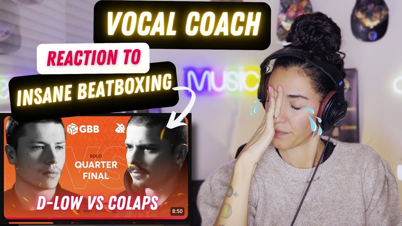ЭТО БЕЗУМИЕ! VoiceTeacher и BeatMaker РЕАКЦИЯ НА D LOW VS COLAPS | GBB 2019 | 1/4 финала