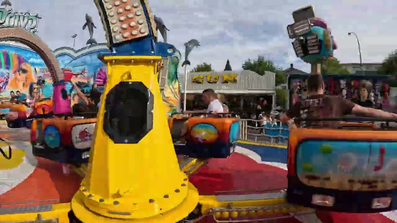 [INSANE SPINNING] Der Polyp (M. Dre&szlig;en) - The Schueberfouer Kirmes Luxembourg 2025 - POV Onride