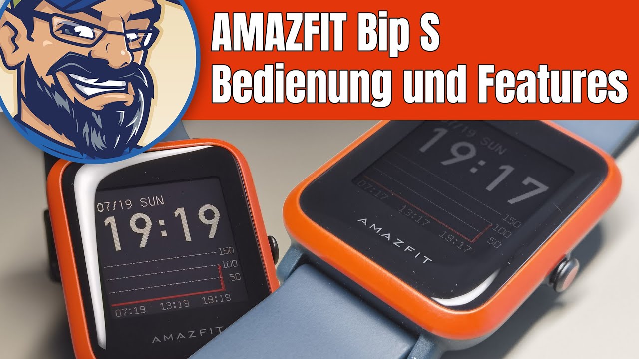 AMAZFIT Bip S - Anleitung für Bedienung und Features