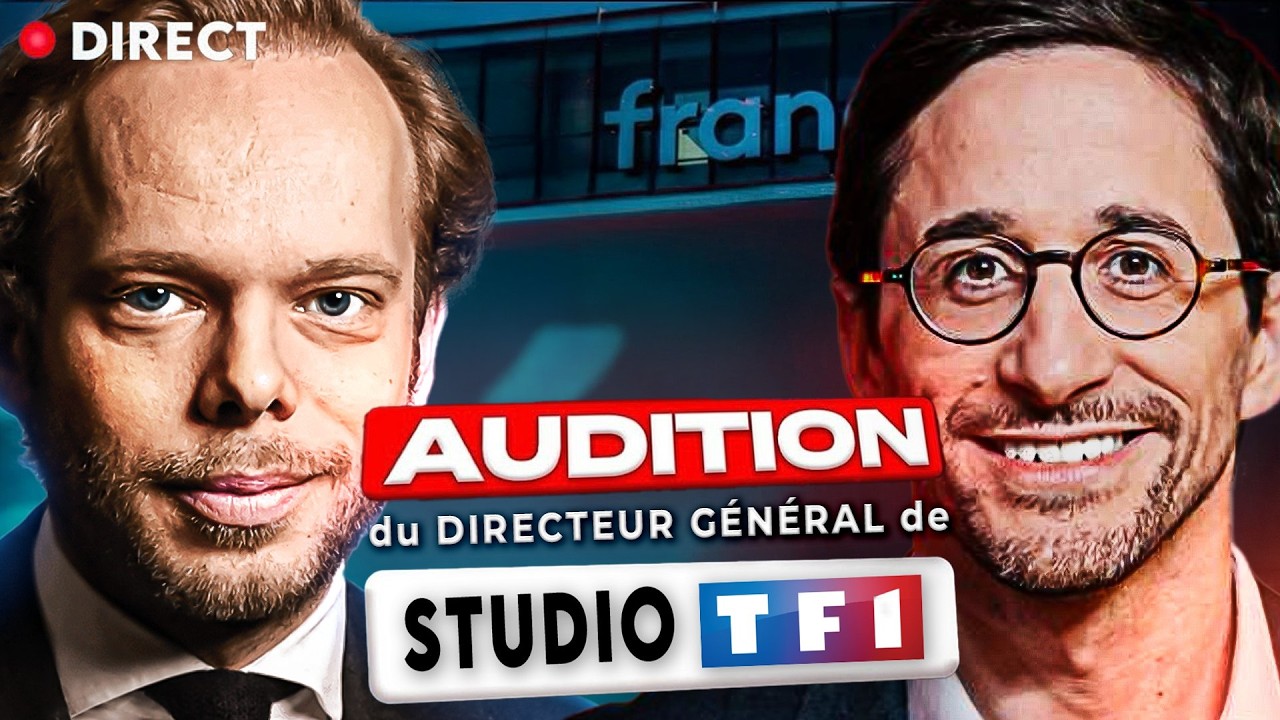 Commission d'enquête : suivez en direct l'audition de Pierre Branco, directeur général de Studio TF1