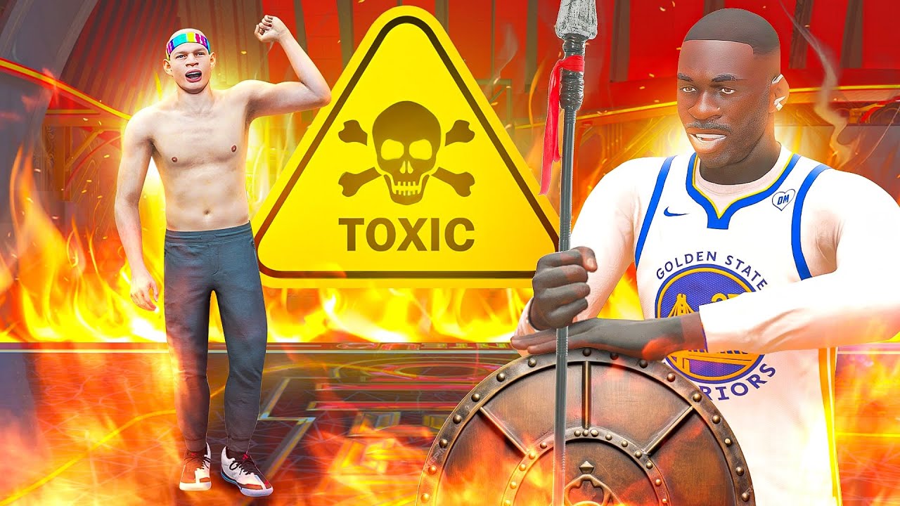 FIGHTING OFF TOXIC POST SCORERS ON THE 1S COURT ON NBA 2K24!!