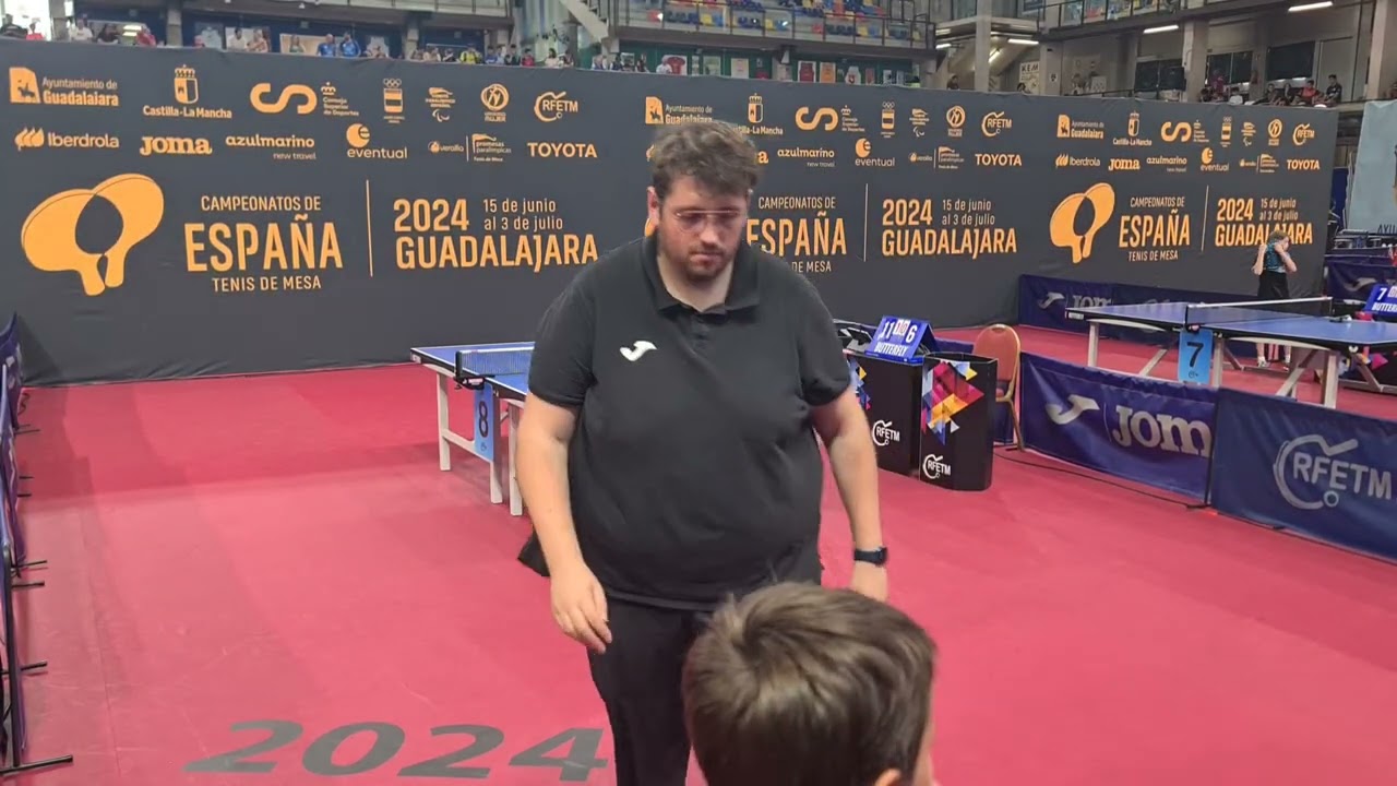 Campionat d'Espanya 2024 Individuals Benjamí Masculí - 1/8: Bernat Panosa - Martín Magallanes