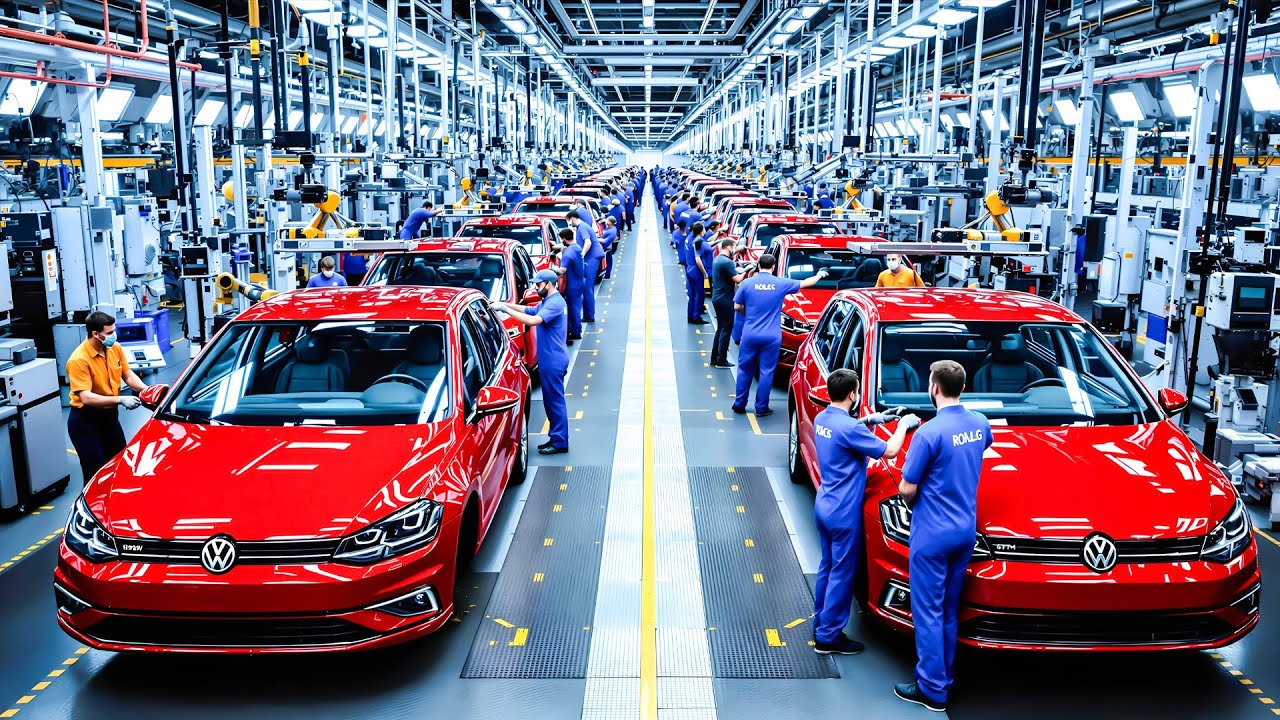 &iquest;C&oacute;mo se fabrican los autos VOLKSWAGEN? 🚗 Recorrido por su f&aacute;brica paso a paso