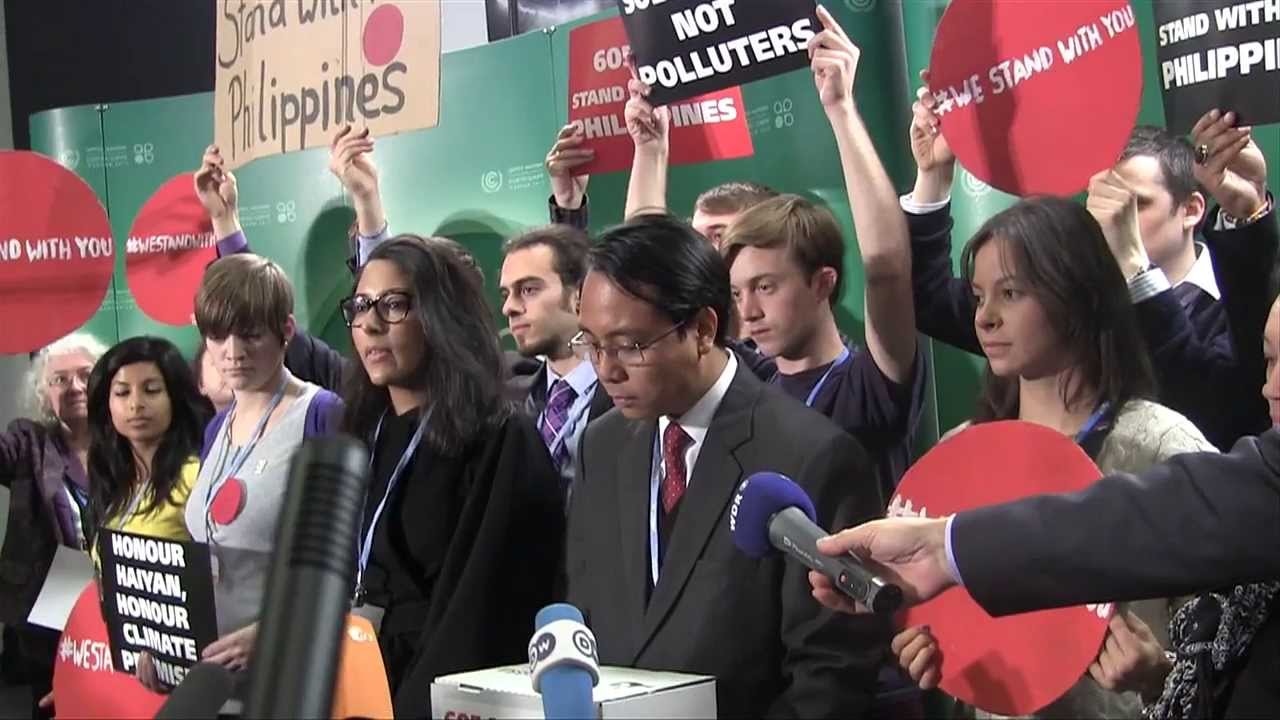 COP19: Yeb Sano Protest