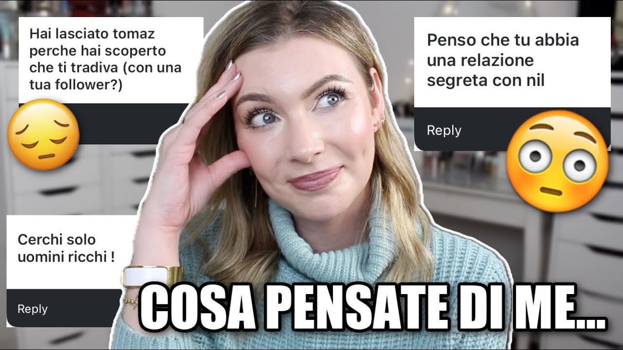 CERCHI SOLO UOMINI RICCHI!!! HAI UNA RELAZIONE CON NIL!!!! - LE VOSTRE SUPPOSIZIONI SU DI ME