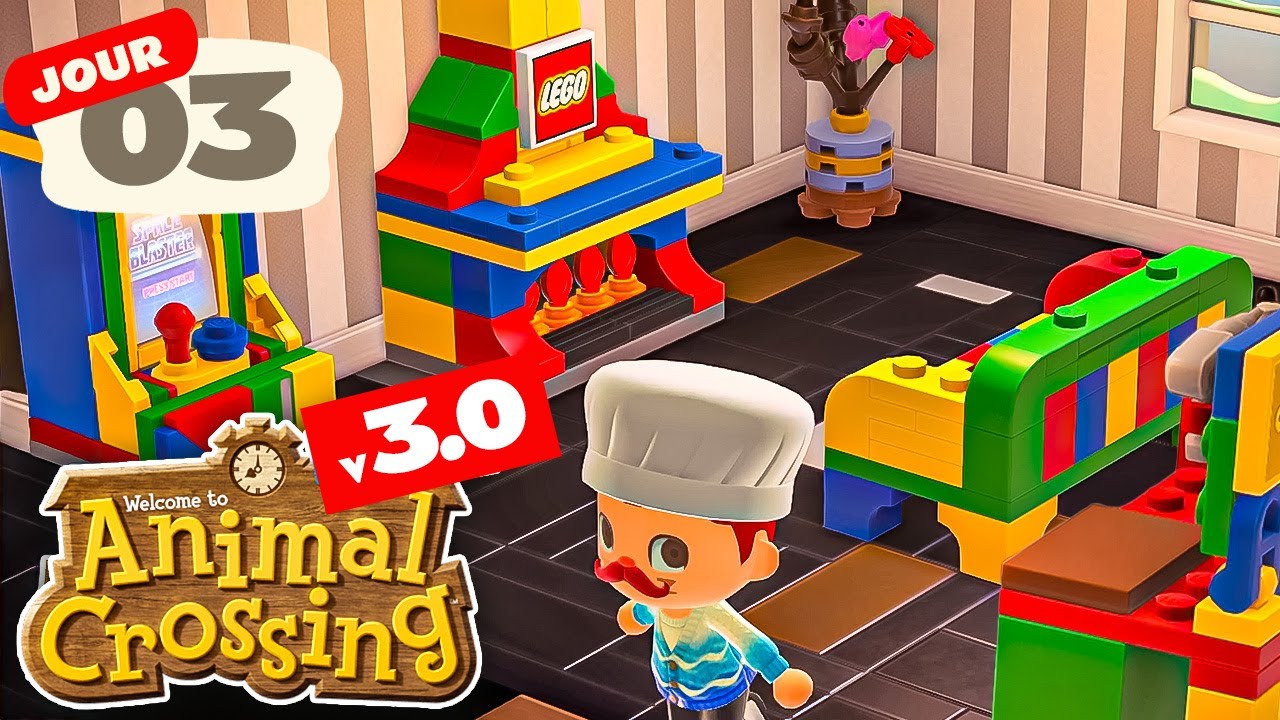 Jour 3 | Les MEUBLES LEGO ! | Animal Crossing : New Horizons 3.0