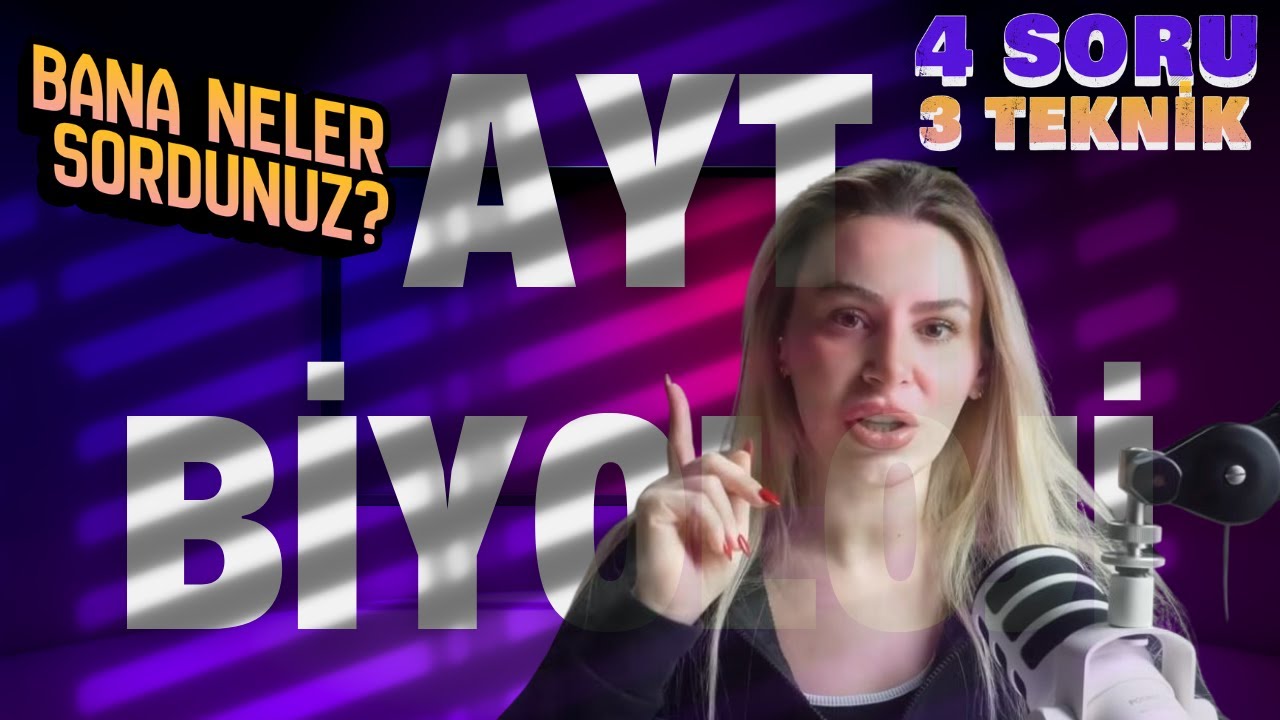 AYT bu kadar önemli mi? Bana neler sordunuz? #aytbiyoloji