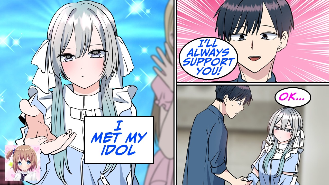 [RomCom] Met my favorite idol, she was cold but then... [Manga Dub]