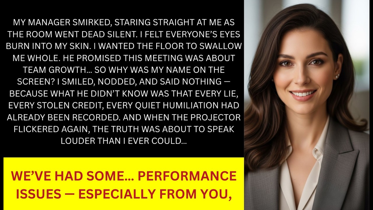 My Manager Told the Team I Was ‘Underperforming’ —
