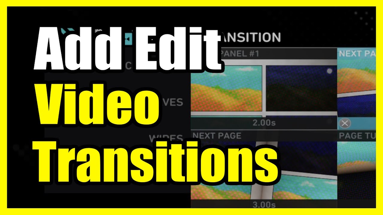 How to add & Edit a Transition to Videos on Sharefactory PS5 (Video Editing Tutorial)