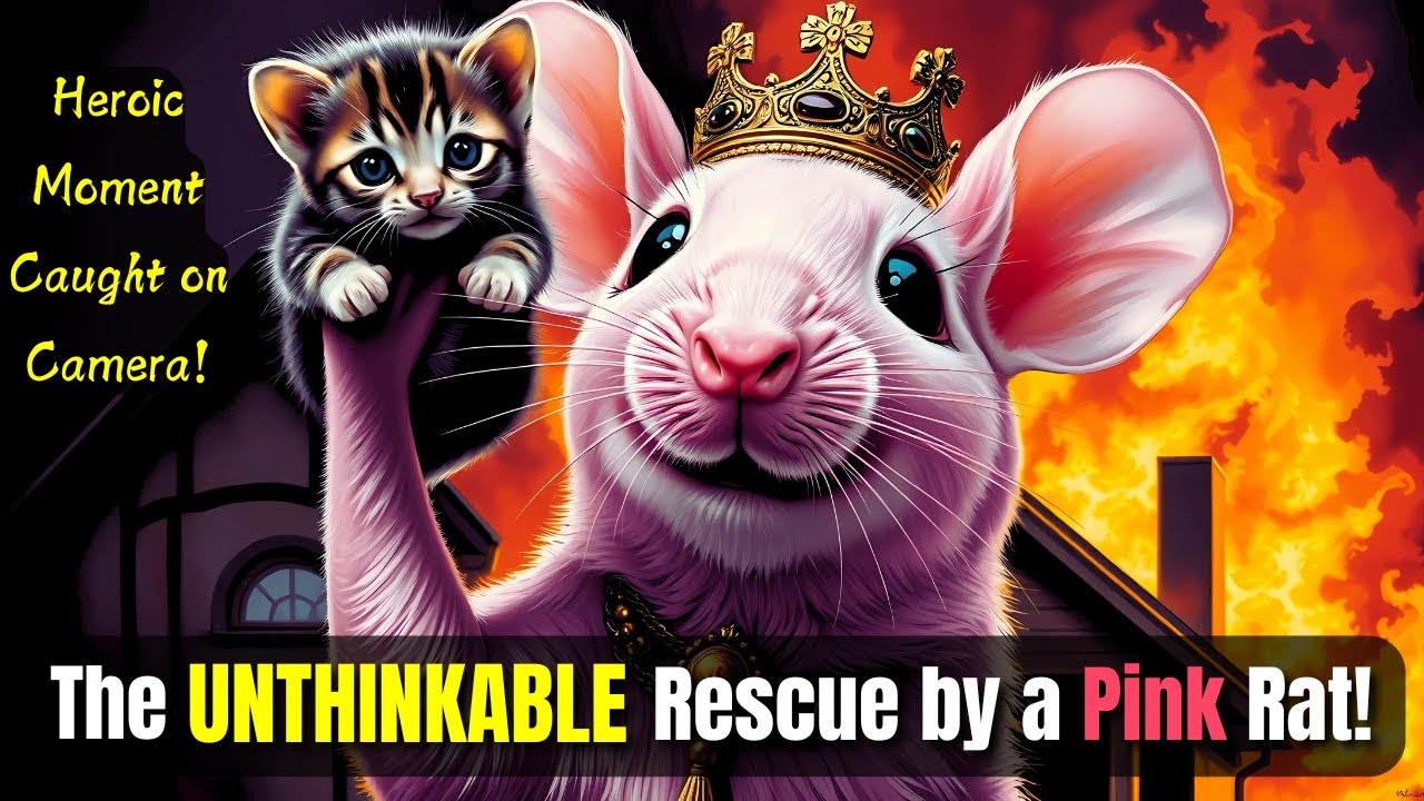 How Did This Pink Rat Become a HERO?🐭#Animalrescue #arcticanimals #rescuemission #cuteanimals